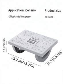 Under Desk Footres With Massage Function Relieve Leg Fatigue Rocking Footrest For Men And Women Foot Support Pedal For Study Living Room Bedroom Office Back To School College Dorm Essential Accessories Gift For Boss Friends And Family Holiday Gift - Multicolor - View 11