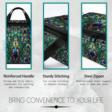 Multi-Size Options, Fun Cartoon Print Foldable Storage Box With Zipper Handle, Upgraded Fabric Large Capacity Storage Organizer, Suitable For Wardrobe, Dorm, Underbed Storage, Clothes, Bedding, Toys, Miscellaneous Items, Home Moving Organization - Multi-color - View 11