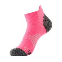 Adidas Spring/Summer Unisex Comfortable Running Sports Boat Socks Casual Socks 1 Pair JP2623 - Bright Pink/Metallic Silver - View 1