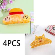 Classic Anime Straw Hat Hair Clip, Fashionable Cartoon Hair Accessory, Suitable For Daily Wear And Holiday Wear (Halloween), Elegant Hair Clip, Perfect Choice For Vacation Styling - CSO0099 - View 9