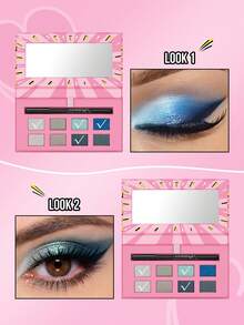 MISSLYN 2Pcs EYE MAKEUP SET, Waterproof, Soft Texture,Smudge-Proof, Long-Lasting, High-Pigment, Volumizing, One-Stroke Finshed, Ideal For Teens, Beginners, Makeup Lovers, Back To School - #Set 1 - View 8