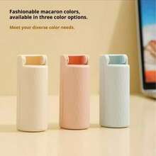 Portable Foldable Strong Adhesive Mini Lint Roller Set With Dust Cover, 180° Foldable Compact Design, Essential For Home, Office And Travel - Multicolor - View 5