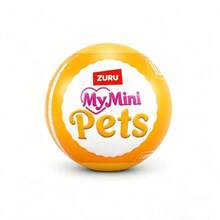ZURU MY MINI Cute Mini Pet Sweetheart Companion Decor Dog, Chick, Spider, Hedgehog, Rabbit, Hamster, Hippo, Capybara, Kitten - Multicolor - View 9