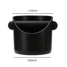 1pc ABS Coffee Knock Box Mini Powder Bucket Accessory Coffee Knock Box Anti-Slip Matte Shock-Absorbing Durable Utensil Coffee Knock Box Powder Residue Box Large Capacity Slot Anti-Slip Coffee Machine Dedicated Storage - Multicolor - View 10