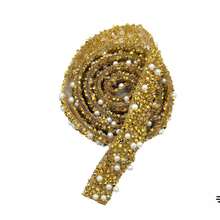 1 Roll Multi-Purpose Shiny Rhinestone Adhesive Ribbon, Easy To Cut And Stick Sequin Ribbon, Suitable For Christmas, Valentine's Day, Birthday, Gift Wrapping And Crafts, Multiple Colors Available - Multicolor - View 14