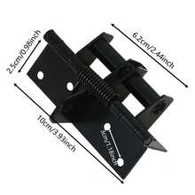 Basics Self-Closing Door Hinge Multi-Functional Hinges Automatic Door Closer For Left And Right Hand Door - 2pcs - View 9