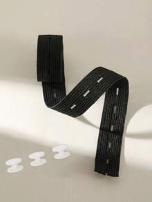 Lace Trim Waistband, Suitable For T-Shirts, Dresses, Shirts, Invisible Button Extender For Adjustable Clothing Length; No-Tie Trim Adjuster, Elastic Buckle, Suitable For Sweaters, Pants (Unisex Home Sewing Tool) - Multiple Styles - View 22