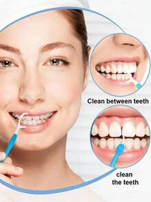 10/20/30/50pcs Pink Disposable Toothbrush Set, Mini Travel Toothbrush With Floss And Toothpick, Individually Wrapped, Suitable For Office And Travel (No Beads) - Pink - View 3