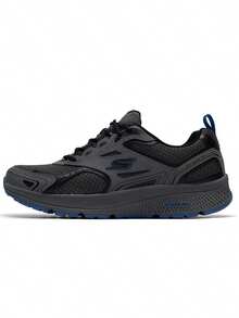 Skechers Men's 2026 New GO RUN CONSISTENT Lightweight Breathable Mesh Cushioning Running Shoes 220034-CCBL - Grey - View 1