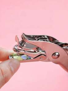 1pc/20pcs Detachable Loose Leaf Binding Rings, Perforated Metal Rings, DIY Handmade Spiral Rings, Metal Binding Puncher - Multicolor - View 10