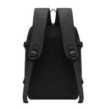 SHILAN Minimalist Buckle‑Closure Business Backpack, Water‑Resistant Durable Laptop Rucksack For Office Commute & Travel - Multicolor - View 4