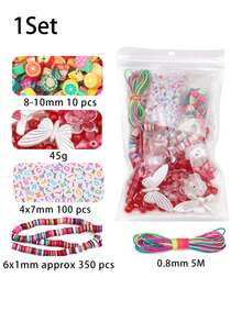Personalized Diy Beading Kit, Featuring A Mix Of Bohemian And Baroque Beading Techniques And Letter Beading, To Create Your Own Unique Phone Charm, Bag, Or Keychain – A Perfect Holiday Gift For Craft Enthusiasts. - Multicolor - View 12