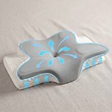 Butterfly-Shaped Memory Foam Pillow, Ergonomically Designed For Neck Support, Slow Rebound, Helps Relax Neck During Sleep, Suitable For Back And Side Sleepers - Butterfly-shaped Memory Pillow - View 3