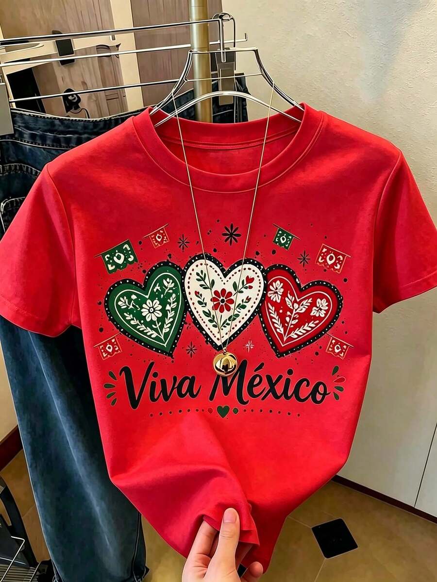 Women T-Shirts - Red - View 1