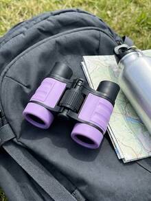 1pc Colorful Mini Binoculars For Kids, Compact Portable Toy Telescope With Neck Strap, Outdoor Adventure Toy For Camping, Hiking, Bird Watching & Nature Exploration, Birthday & Back To School Gift - Multiple Styles - View 10