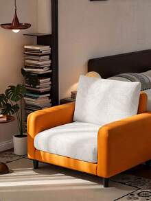 1pc Grey Jacquard Sofa Cover, Non-Slip Elastic Sofa Slipcover, Removable & Washable Sofa Protector, Suitable For L-Shaped And 1/2/3/4 Seater Sofas, All Season - Light Grey - View 8