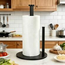 2026 Kitchen Paper Towel Holder With Reinforced Base - Space-Saving Countertop Storage Unit - Modern Design Style, Suitable For Paper Towels And Toilet Paper - Durable Kitchen Utensil Storage Solution - Kitchen Paper Towel Holder - A - View 4