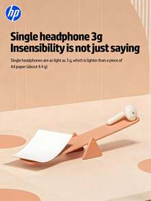 HP H10JSE Bluetooth 6.0 Wireless Earbuds | ENC Noise Cancelling IPX4 Waterproof - View 9