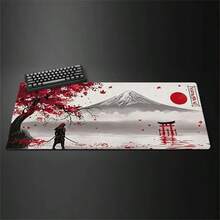 Red Sun Mountain Mouse Pad Gamer HD Printon Mousepad XXL Mouse Mat Natural Rubber Non-Slip Carpet Office Table Mat - View 6