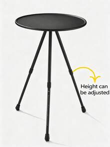 BRS Outdoor Camping Folding Table, Height‑Adjustable With Telescopic Legs, Portable Camp Table, Suitable For Picnic, Barbecue, Home Use, Garden Yard And Beach. Lightweight Camping Gear, Camp Kitchen Coffee Table, Tea Table - Multicolor - View 8