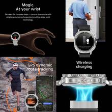 PANDA Watch 8 Classic Multifunctional Smartwatch, Sports Tracking, Bluetooth Connection, Voice Calls, Message Notifications, Health Monitoring, Alarm, Pedometer, HD Touch Screen - Black - View 5