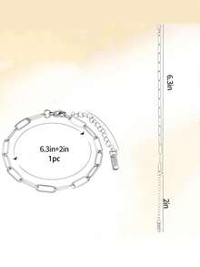 [2pcs/10pcs Lobster Clasp Set] 10pcs Stainless Steel Adjustable Pendant Bracelet Set With Lobster Clasp | Suitable For DIY Jewelry Making | Gold + Silver - Star - View 14