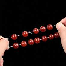 2PCS 0.4/0.5/0.6/0.7/0.8/1mm Transparent Elastic Cord Round Crystal Line Rubber Rope For Jewelry Making Supplies DIY Beaded Bracelet - Transparent - View 2