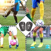 1 Pair Football Shin Guards, Adult/Student Football Match & Training Use, Durable/Thickened Material, Leg Protection Equipment Football Shin Pads - Multicolor - View 7