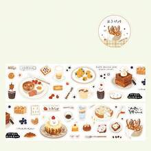 Roll Stickers Fresh Style Light Summer Green Apple Misty Island Berry Series Planner Stickers, Journal Decoration Base Collage Material Background Graffiti Stickers - Multicolor - View 14