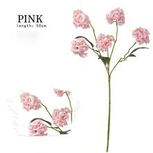 1pc Artificial Goldfish Flower, High-End Restaurant Decor, Floral Arrangement For Dining Table, Entryway Display Ornament - Pink - View 5