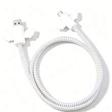 3pcs Wing Creative Minimalist Data Cable Protector, Anti-Breakage Charging Cable Protector, Designed For Phone Charging Cables. Durable, Tear-Resistant, Perfect Gift For Christmas, New Year Or Birthday. Phone Charger Accessories, Desktop Cable Management, Fun Cable Protector - Multicolor - View 3