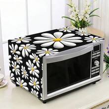 1pc Microwave Dust Cover, Home Oven Rack Dust Cover, Washable Dust Cover, Home Food Machine Dust Cover, Highly Attractive Kitchen Storage Cabinet Dust And Stain Cover - Full Coverage - View 4