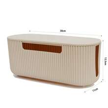 Power Strip Storage Box Cable Organizer Cord Management Box Desktop Cable Tidy Cable Winder Cable Holder - Multicolor - View 15