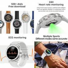 PANDA Watch 8 Classic Multifunctional Smartwatch, Sports Tracking, Bluetooth Connection, Voice Calls, Message Notifications, Health Monitoring, Alarm, Pedometer, HD Touch Screen - Black - View 6