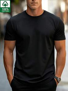 Men T-Shirts - Black - View 2