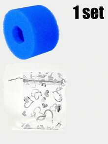 Foam Pool Filter, 6pcs S1 Type Filter Sponges, Swimming Pool Filter Sponge, Foam Pool Filter, Reusable Pool Foam Filter, Suitable For Swimming Pools, Spas, Aquarium Sponge Filters (10.8*7.3cm) - Multicolor - View 13