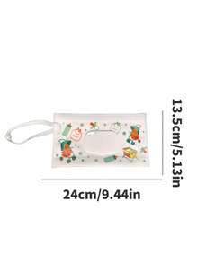 1 Tas Penyimpanan + 100 Kantong Sampah / Tas Gantung Stroller / Kantong Sampah Serut / Kantong Tisu Basah / Kotak Tisu Mobil / Perlengkapan Perjalanan - MultiWarna - View 5