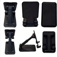 1pc Foldable Adjustable Height Portable Phone Stand, Essential For Women Travel, Kitchen, Office Use... Suitable For All Phones. Wall Shelf. Room Essentials. Wall-Mounted Storage Rack. Office Desk Accessory. Phone Grip. Office Decor. Shelf. Stand - Multicolor - View 18