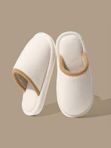 Women's Home Slippers All Season Outdoor Wear 2026 New Minimalist - White - View 8