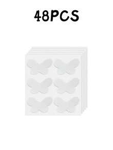30/60/120/6pcs Invisible Ear Support Patches, Transparent Silicone Ear Stickers, Self-Adhesive Design, Thin And Invisible, Hard To Detect. Butterfly Shape Fits Ear Contour, Firmly Adheres, Easily Modifies Ear Shape. Soft And Skin-Friendly Material - One Size - View 13