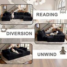 Sofas & Couches - Black - View 9