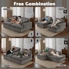 Sofas & Couches - Grey - View 5