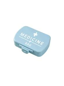 Travel Pill Organizer With "Medicine Bag"Pattern, 6 Compartments Daily Pill Case, Compact Medicine Pill Container, Portable Small Pill Box For Purse Or Pocket,Essential For Family Travel,Essential For Doctors And Nurses In Emergencies - Multicolor - View 14