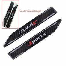 8pcs Car Exterior Decoration Fender Trim Strip Car Modification Small Tail Wing Decorative Strip Car Sports Decoration Strip Car Decorative Sticker Air Deflector Sticker Universal Style Easy Peel And Stick - A-809 - View 11