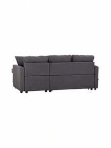 Sofá Cama Easy Living con Almacenamiento Segovia Gris Oxford - Gris Oscuro - Ver 9