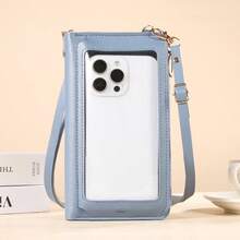 Best-Selling Multi-Color Crossbody Phone Bag - Multicolor - View 6
