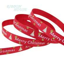 1 Roll 24 Yards Red & Green Dual-Color Ribbon - Christmas Decoration, Printed With "Merry Christmas", Perfect For Gift Wrapping, Wreath Making, Handmade Crafts And Various Christmas Decorations (Such As Holiday Wreaths, Decorative Ribbons, Etc.) - Multicolor - View 11
