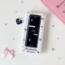 Angel Bow 4-Slot Life 4-Slot Card Album, Korean Style Idol 4-Slot Photo Storage Book, Celebrity Photo Card Collection Album - Multicolor - View 17