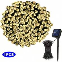 Solar Powered LED String Lights, IP65 Waterproof, 8 Lighting Modes, Auto On/Off, Suitable For Trees, Yard, Patio, Wedding, Christmas, Home Party Decoration Outdoor Hanging Lights - Multicolor - View 15