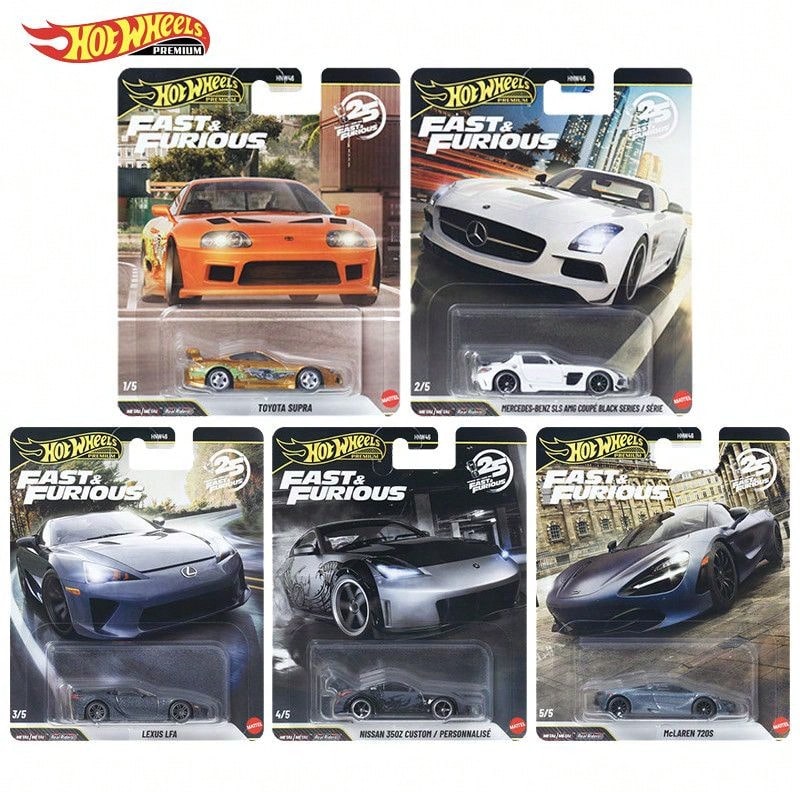 Hot Wheels Cars, Premium Fast & Furious 1:64 Scale Die-Cast Car For Collectors Inspired By Fast & Furious Movie Franchise